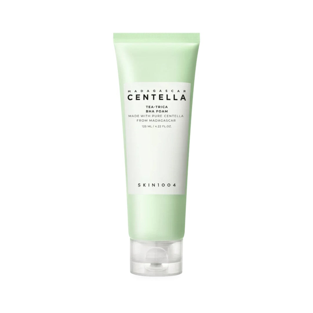 SKIN1004 - Madagascar Centella Tea-Trica BHA Foam - Facial Cleansing Foam, 125ml